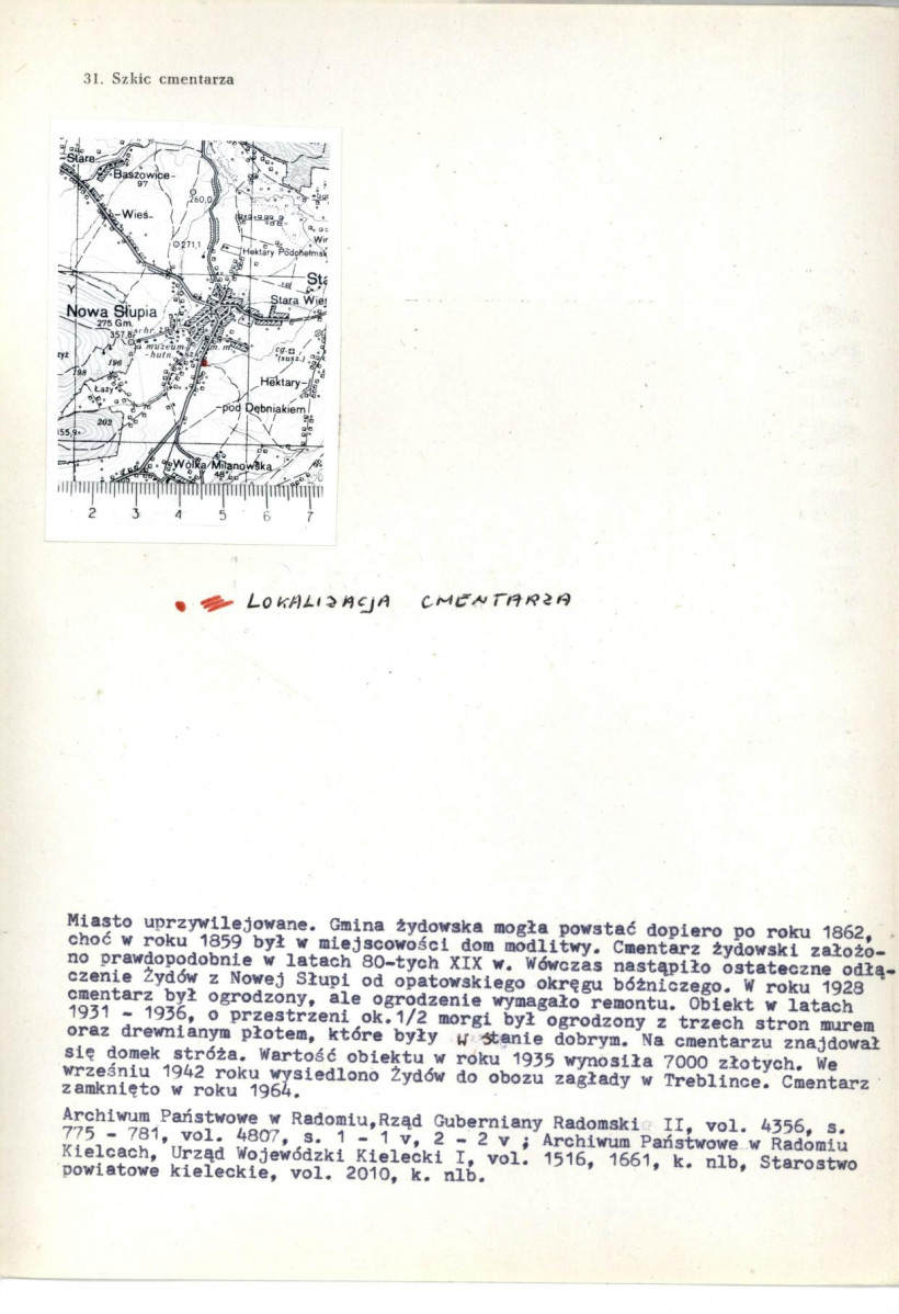 Karta cmentarza, skan nr 3