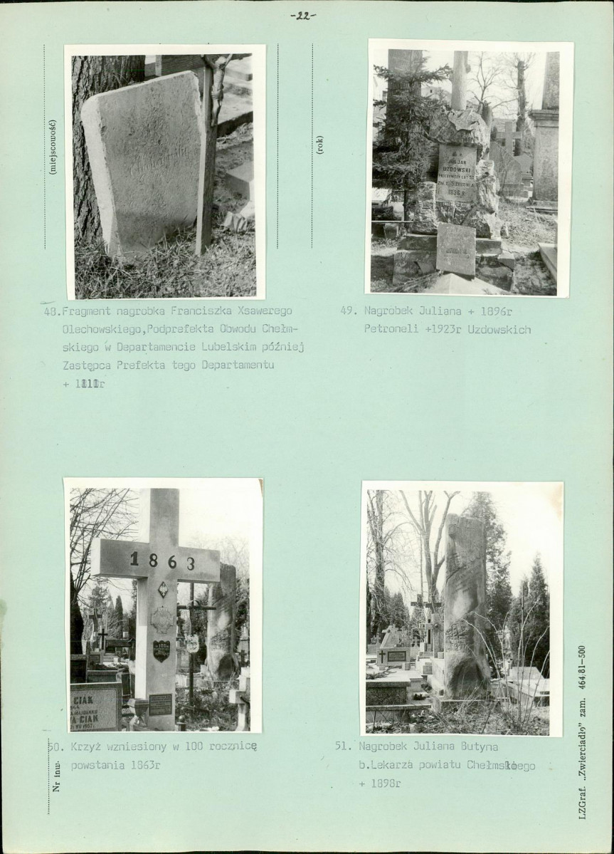 Karta cmentarza, skan nr 29