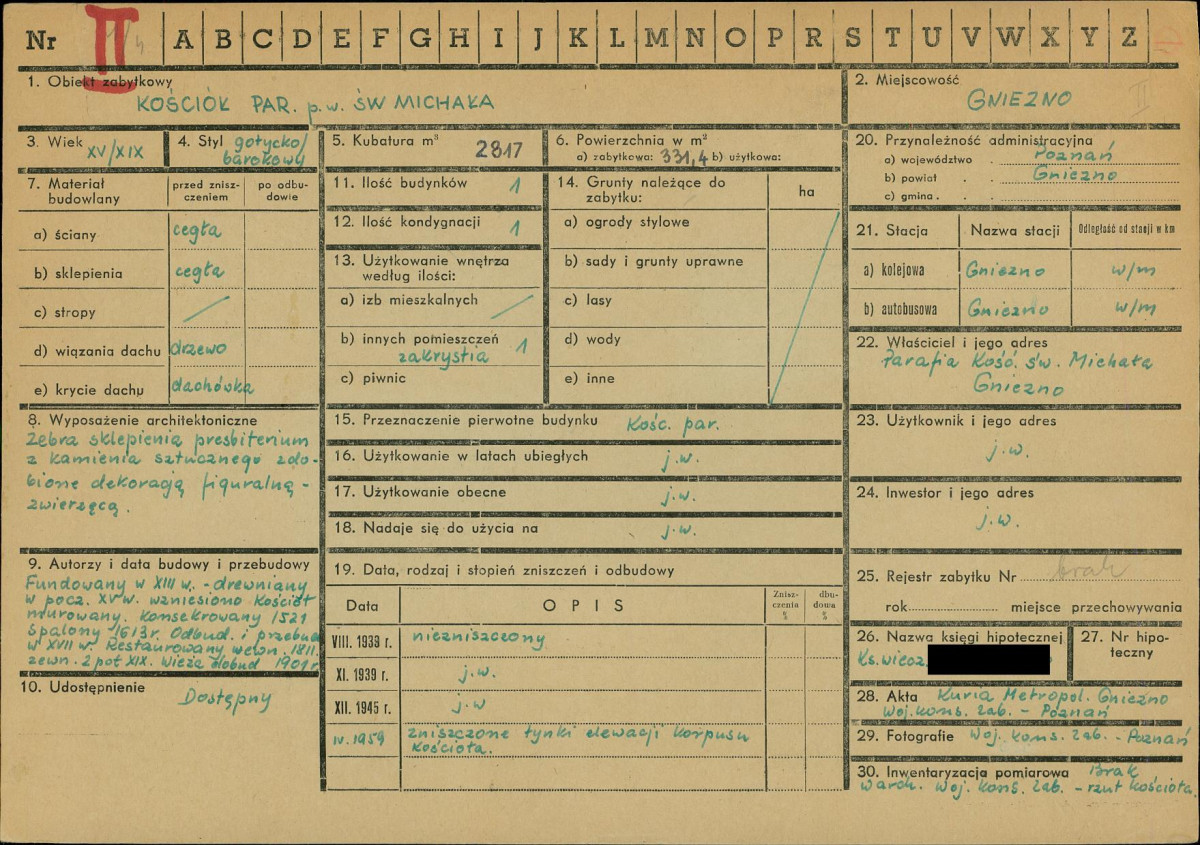 KZ - Karta zielona, skan nr 1