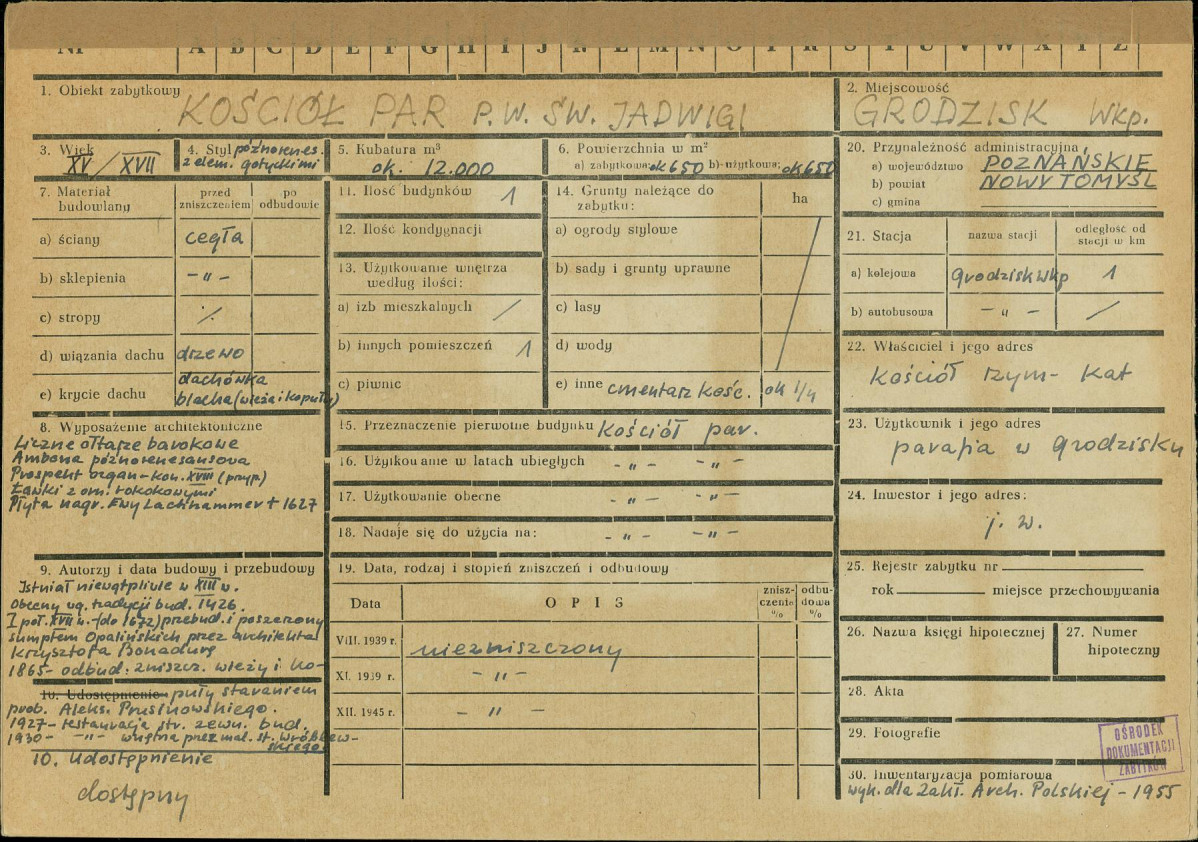 KZ - Karta zielona, skan nr 2