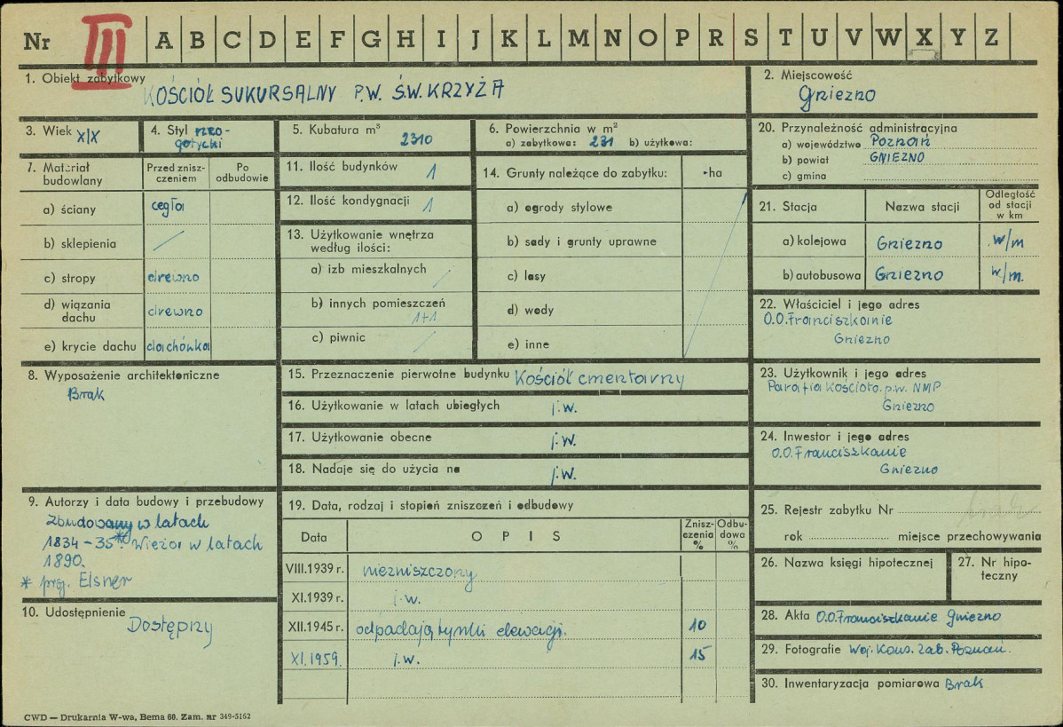 Karta zielona, skan nr 1