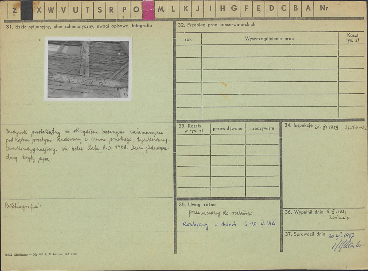 Karta zielona, skan nr 2