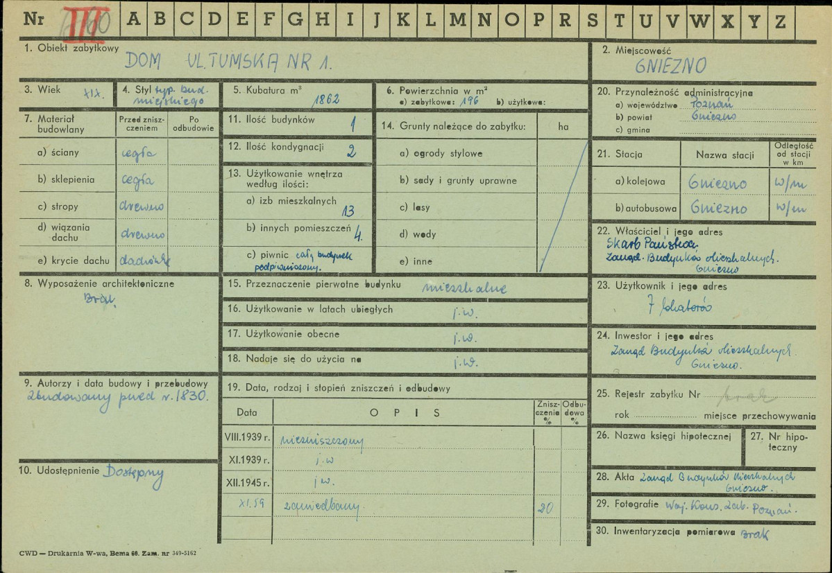 Karta zielona, skan nr 1