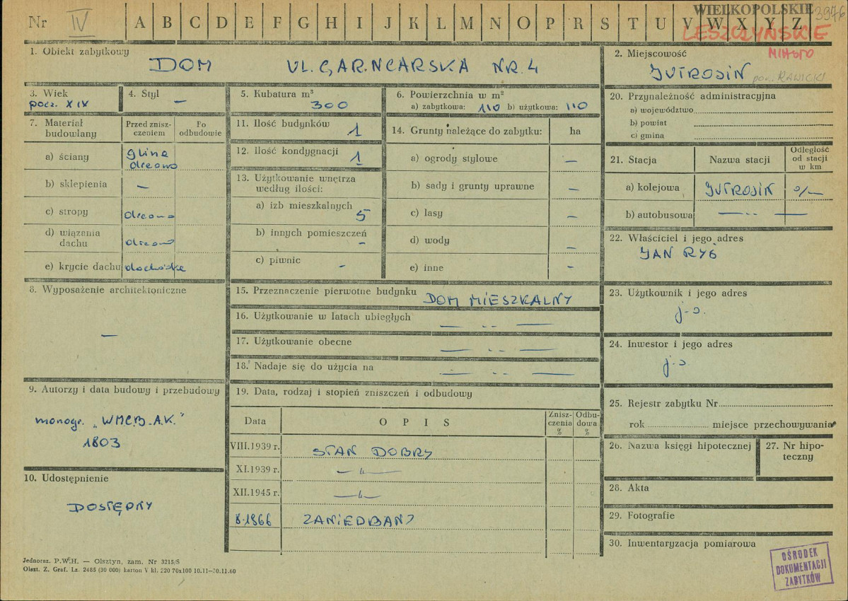 Karta zielona, skan nr 1