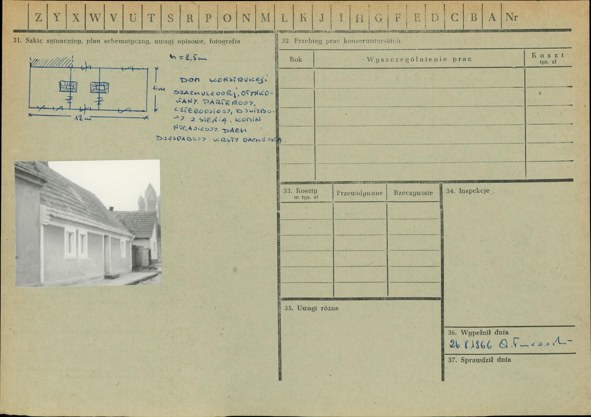 Karta zielona, skan nr 2