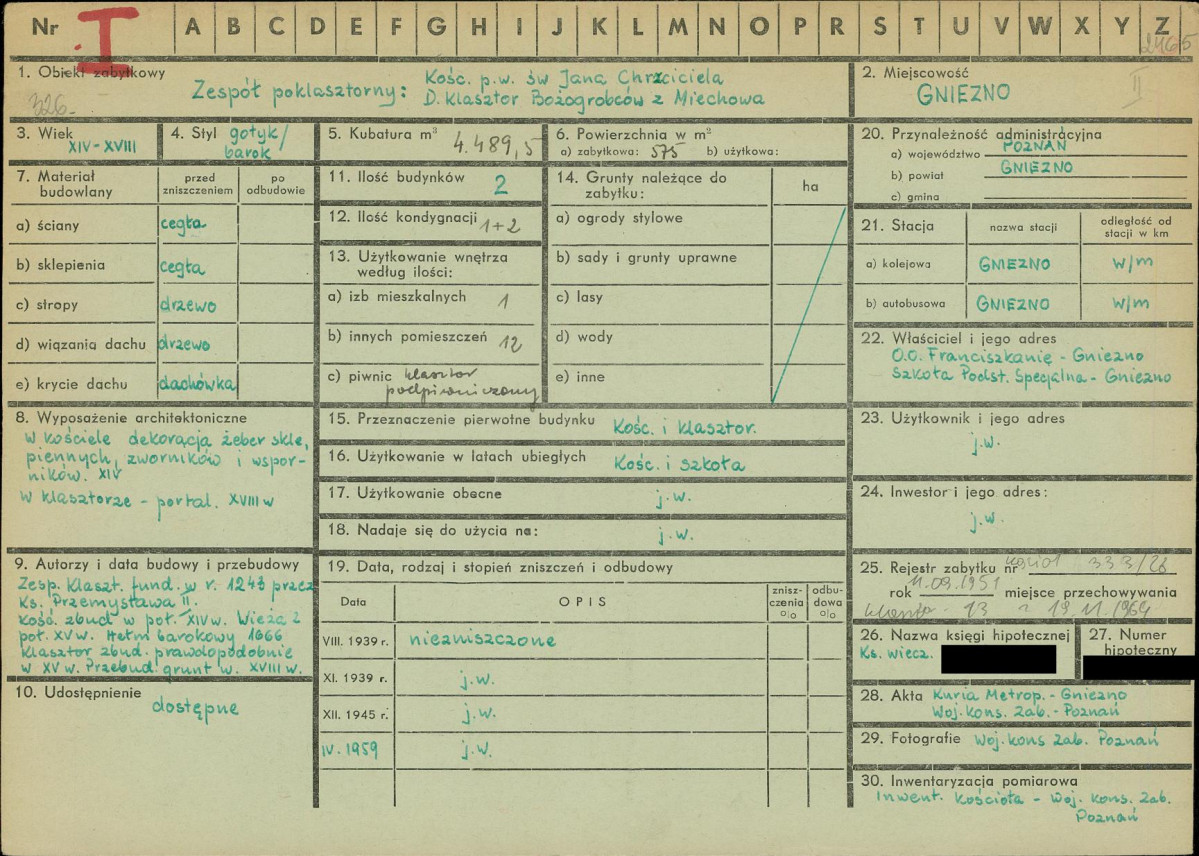 KZ - Karta zielona, skan nr 1