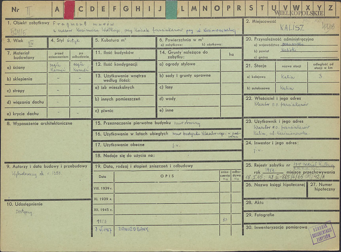 Karta zielona, skan nr 1