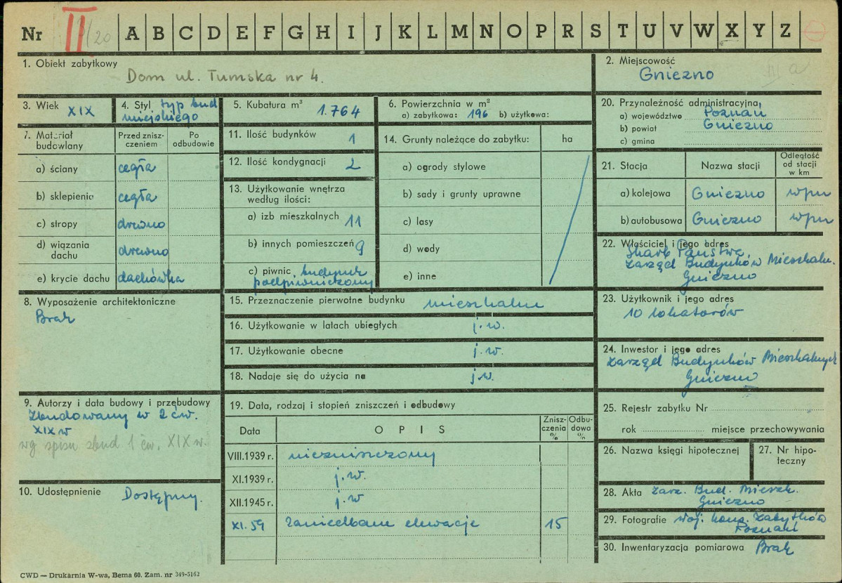 Karta zielona, skan nr 1