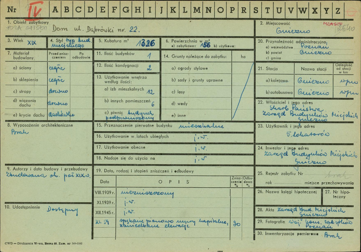Karta zielona, skan nr 1