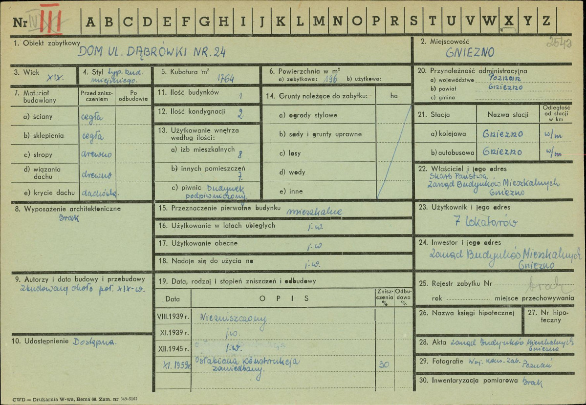 Karta zielona, skan nr 1