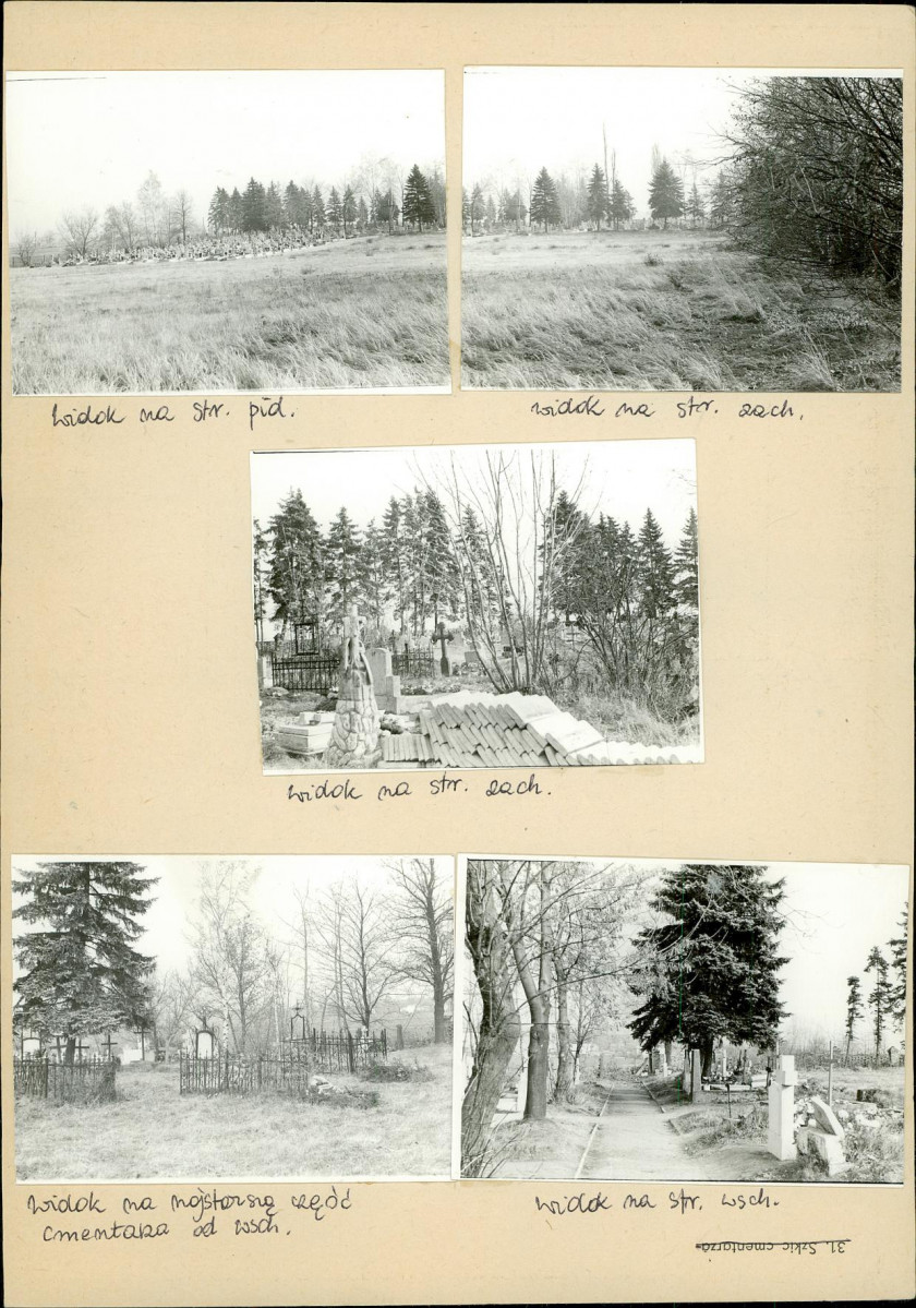 Karta cmentarza, skan nr 5