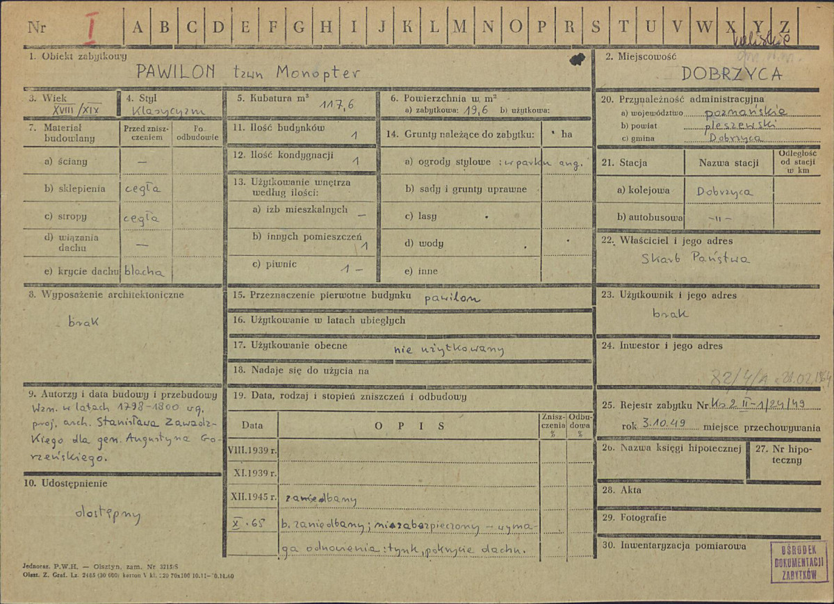 KZ - Karta zielona, skan nr 1