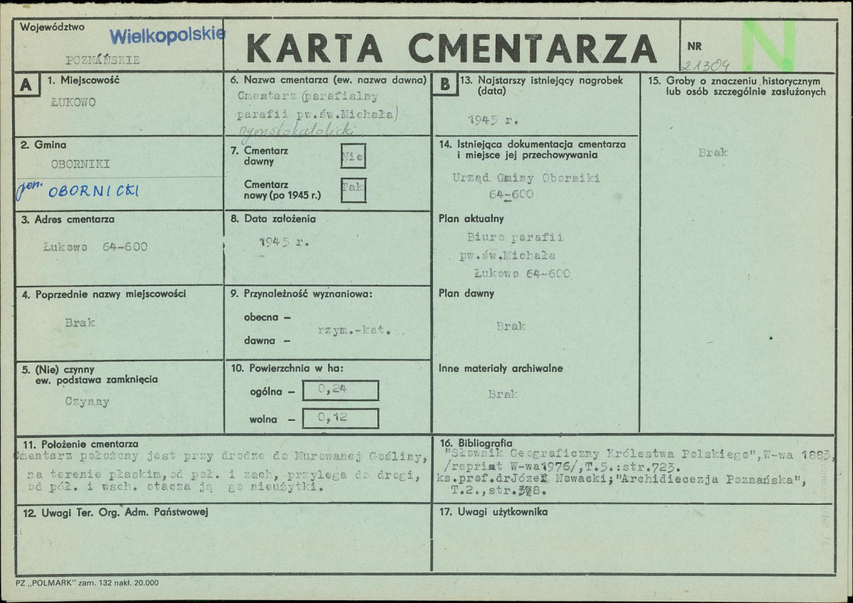 Karta cmentarza, skan nr 1