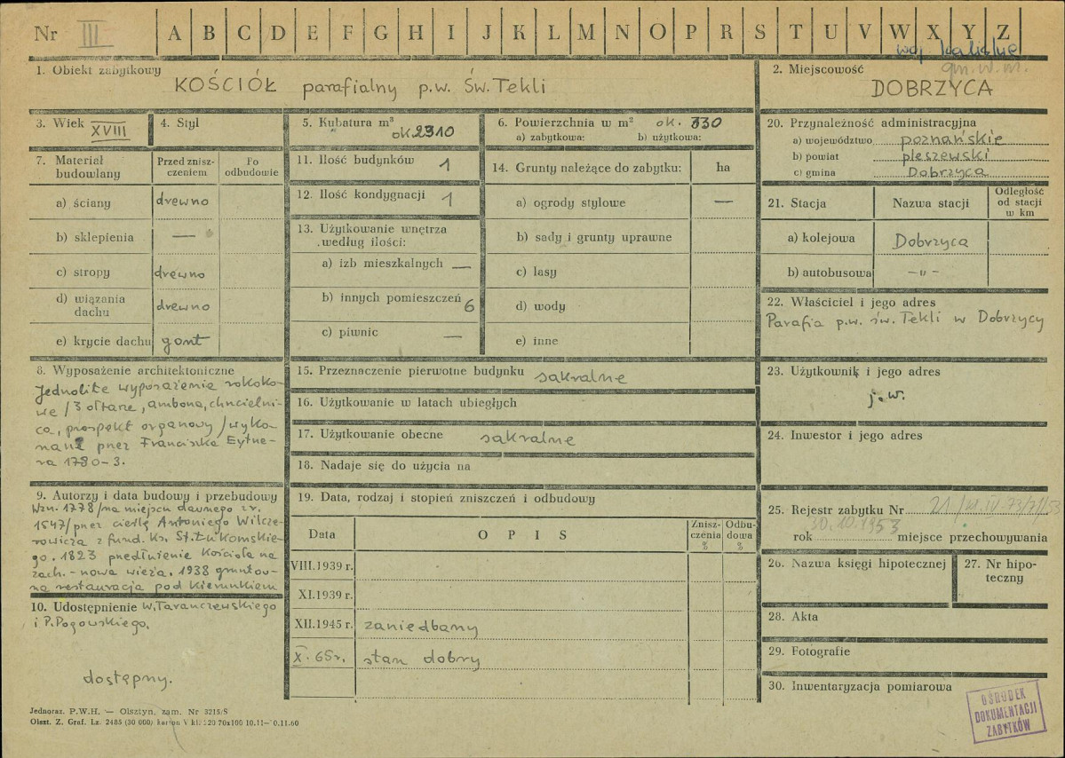 Karta zielona, skan nr 1