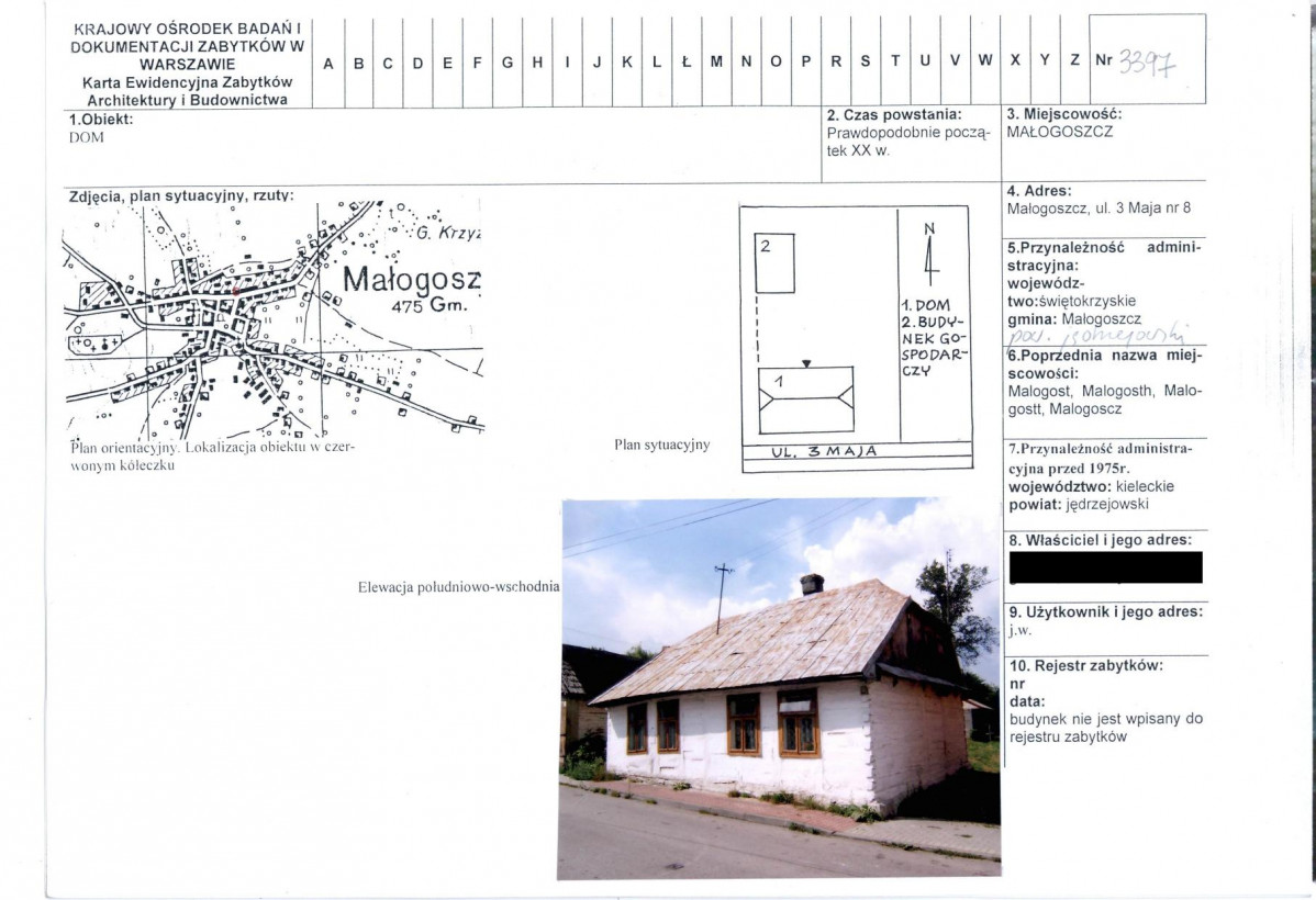 KB - Karta biała, skan nr 1