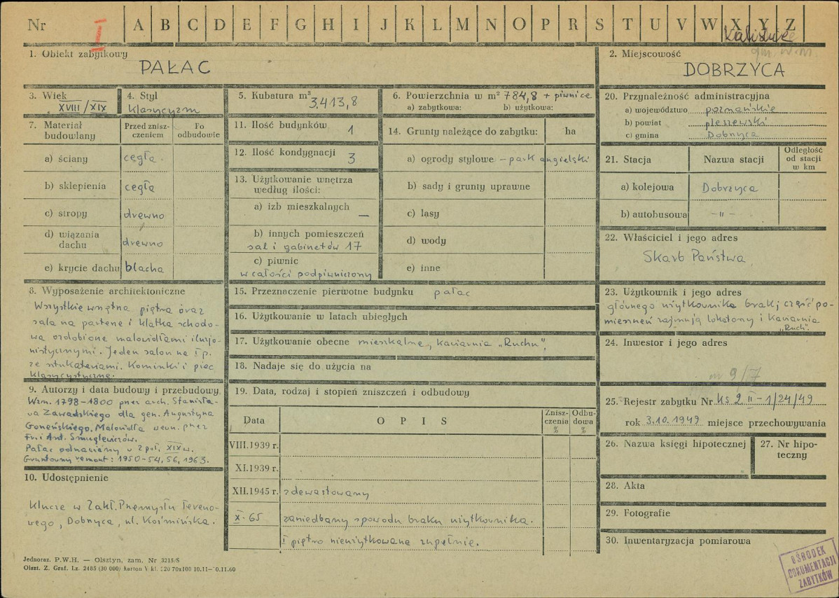 Karta zielona, skan nr 1