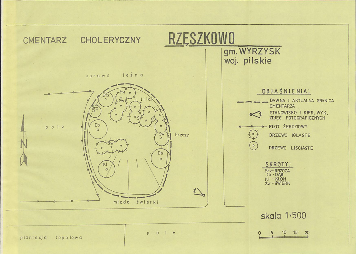Karta cmentarza, skan nr 3