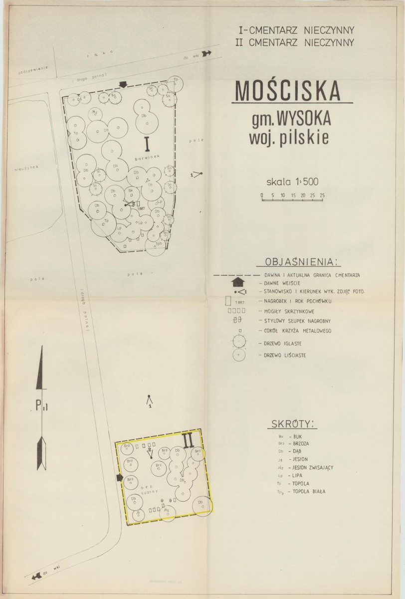 Karta cmentarza, skan nr 3