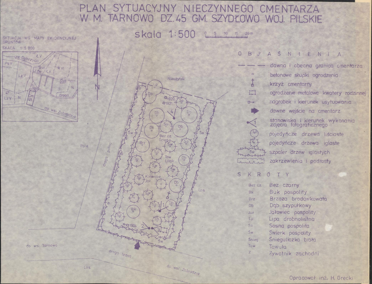 Karta cmentarza, skan nr 4