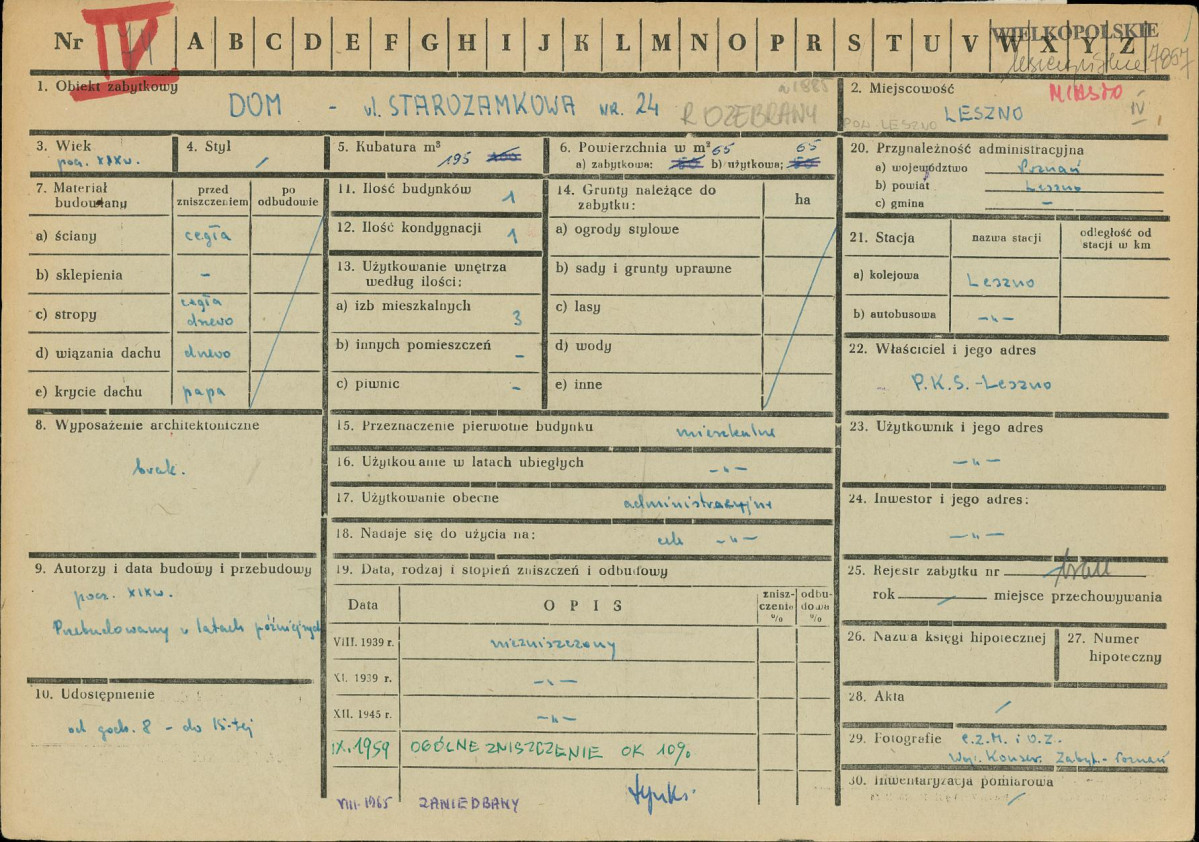 Karta zielona, skan nr 1