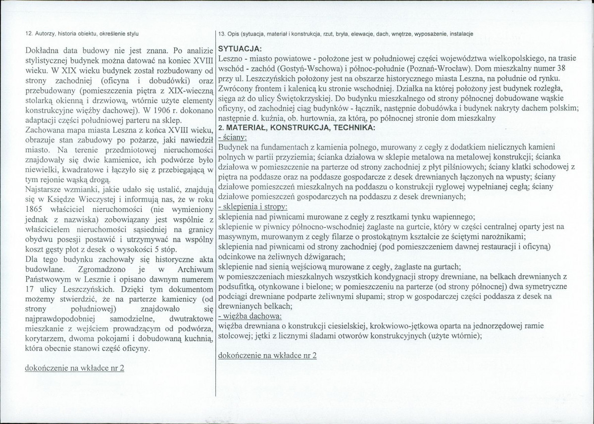 KB - Karta biała, skan nr 2