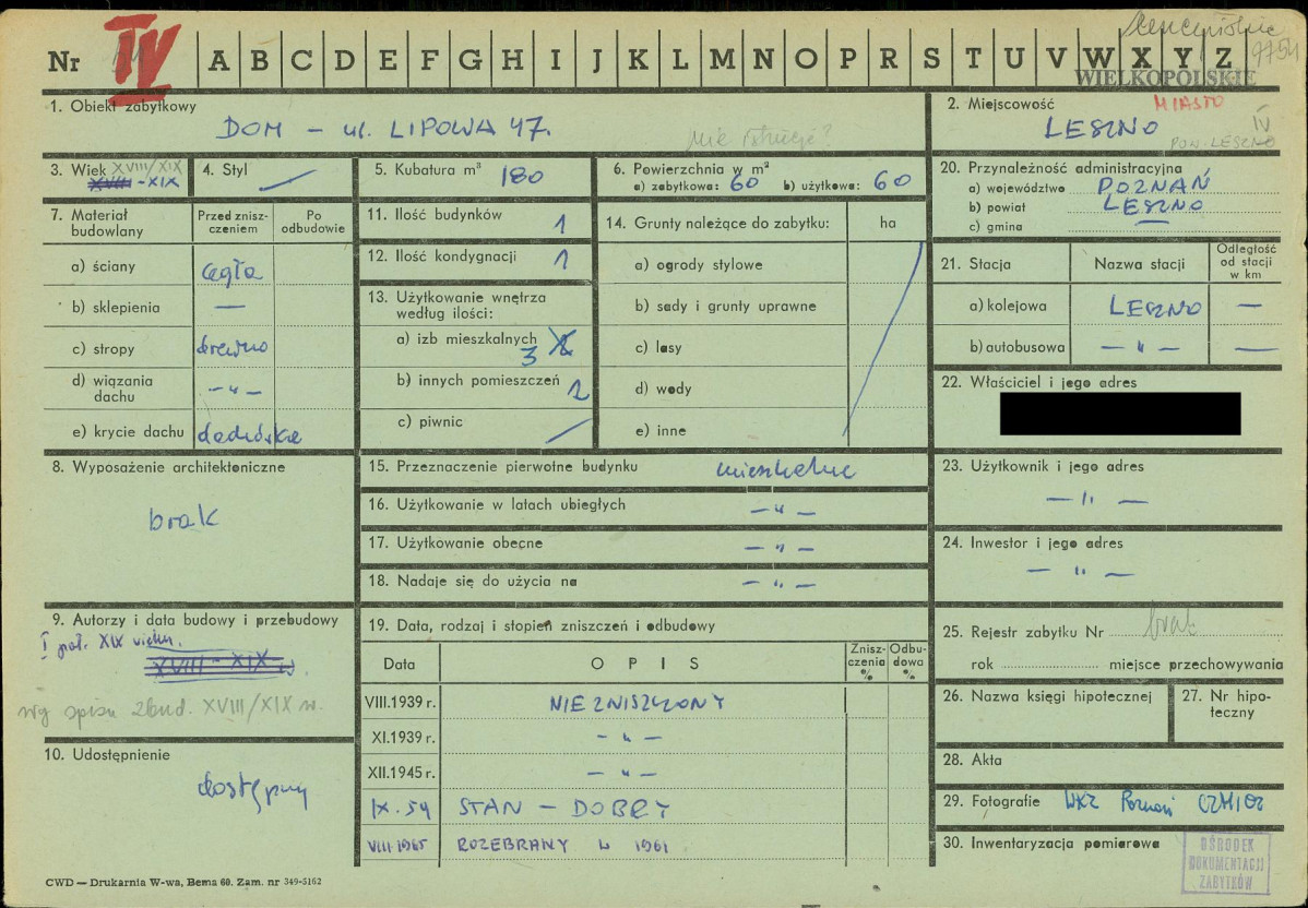 KZ - Karta zielona, skan nr 1