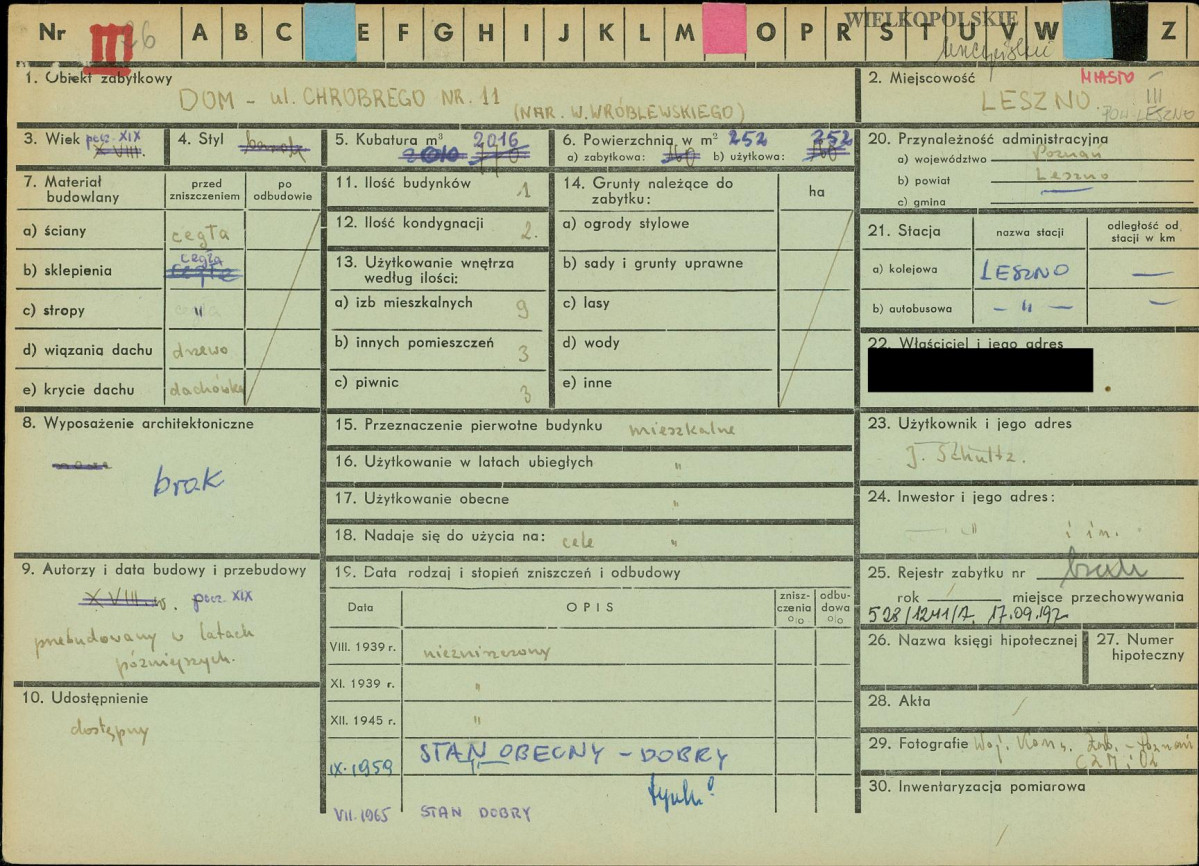 KZ - Karta zielona, skan nr 1
