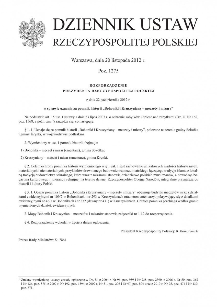 Pomnik Historii, skan nr 1