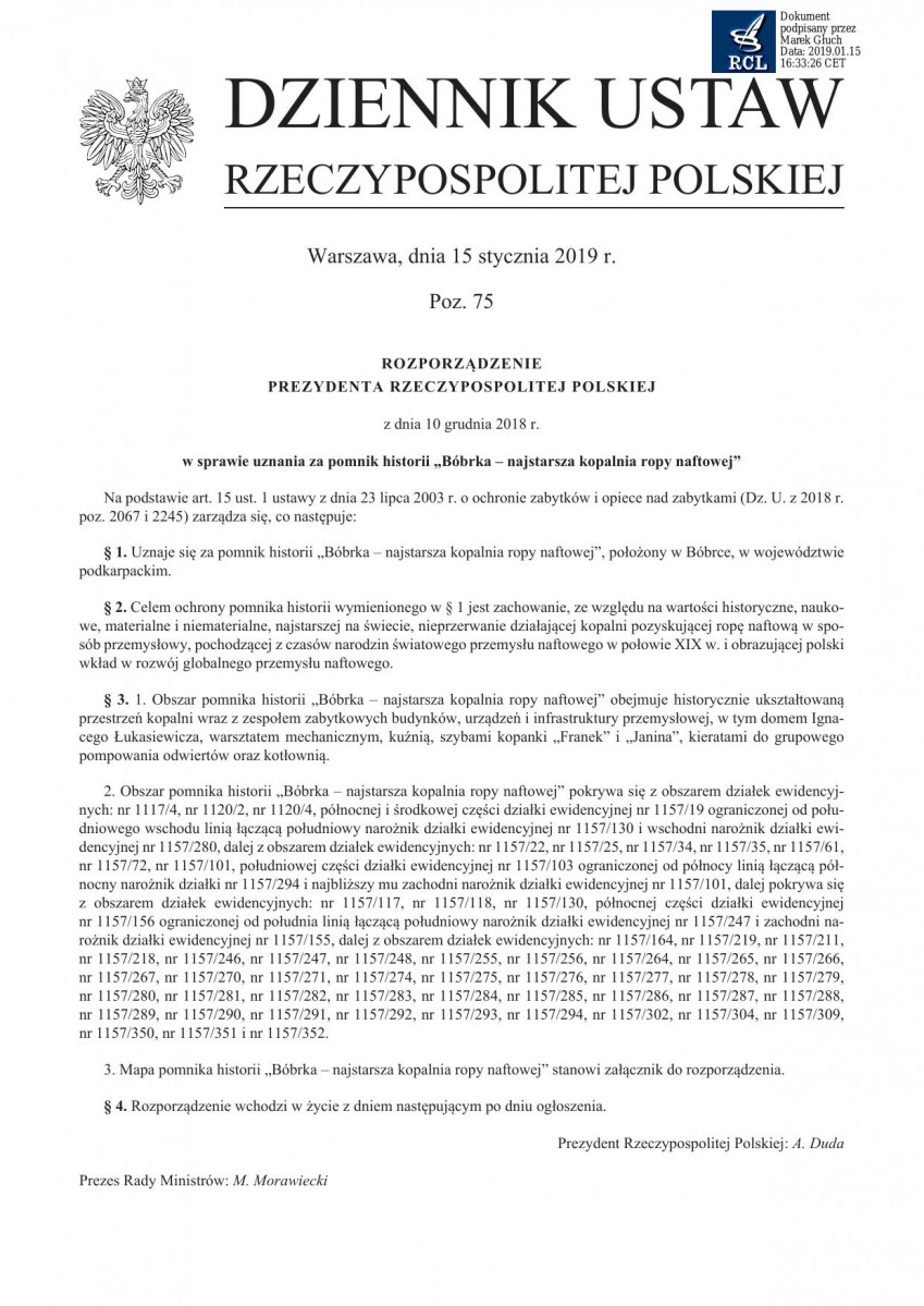 Pomnik Historii, skan nr 1