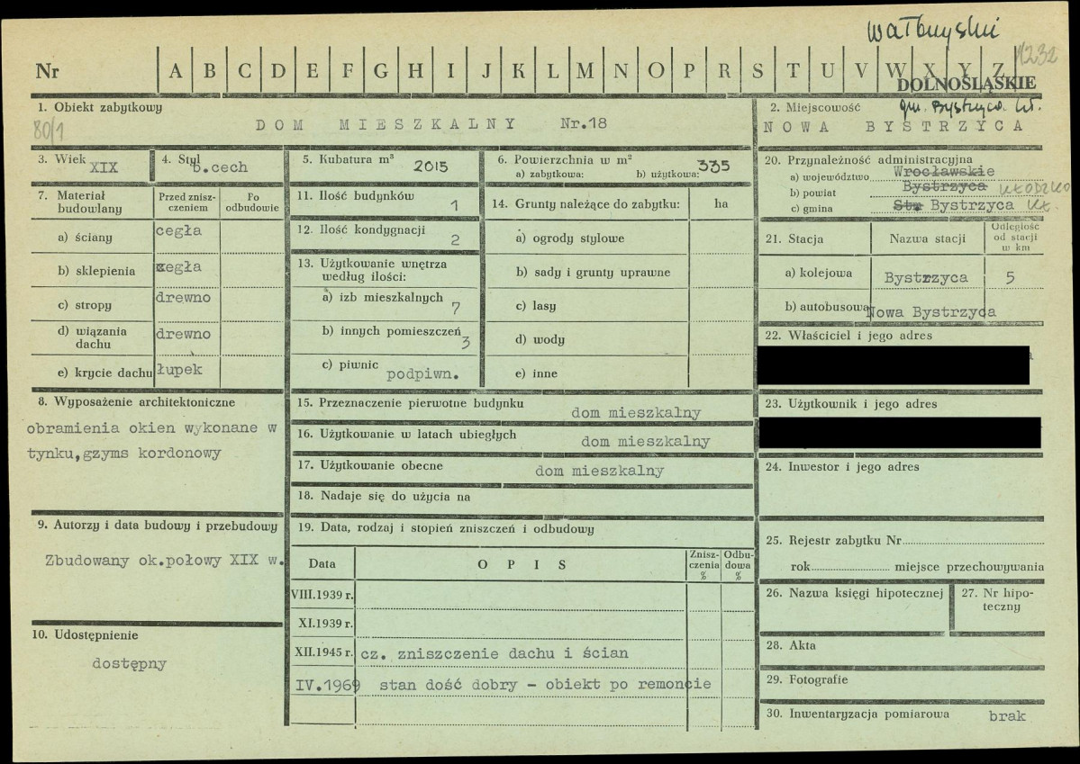 KZ - Karta zielona, skan nr 1