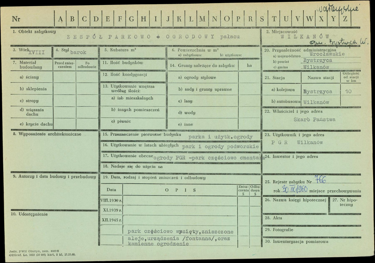 Karta zielona, skan nr 1