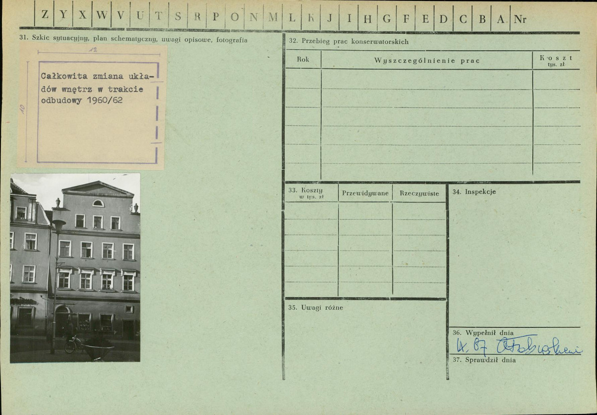 KZ - Karta zielona, skan nr 2