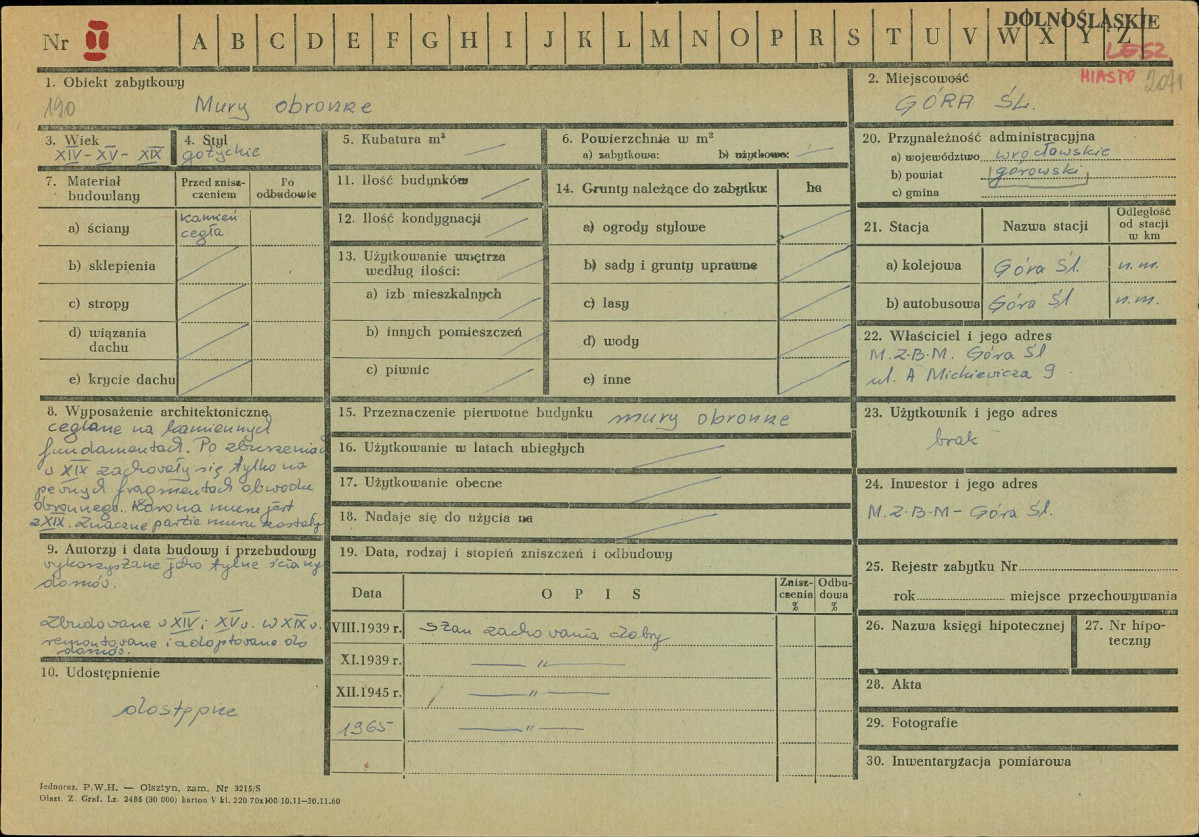 Karta zielona, skan nr 1