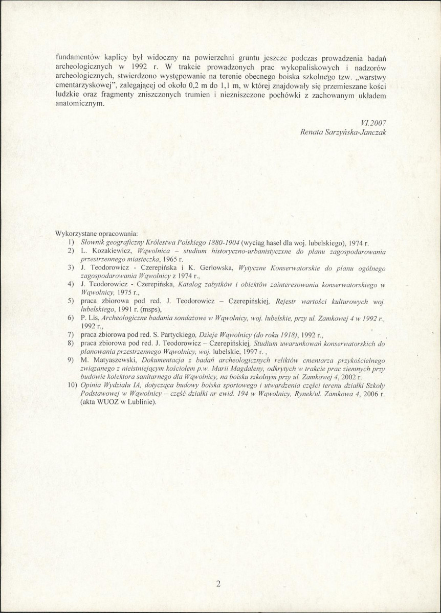 Karta cmentarza, skan nr 6