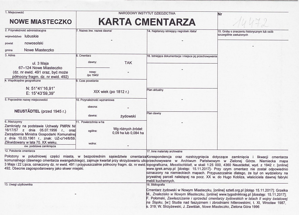 Karta cmentarza, skan nr 1
