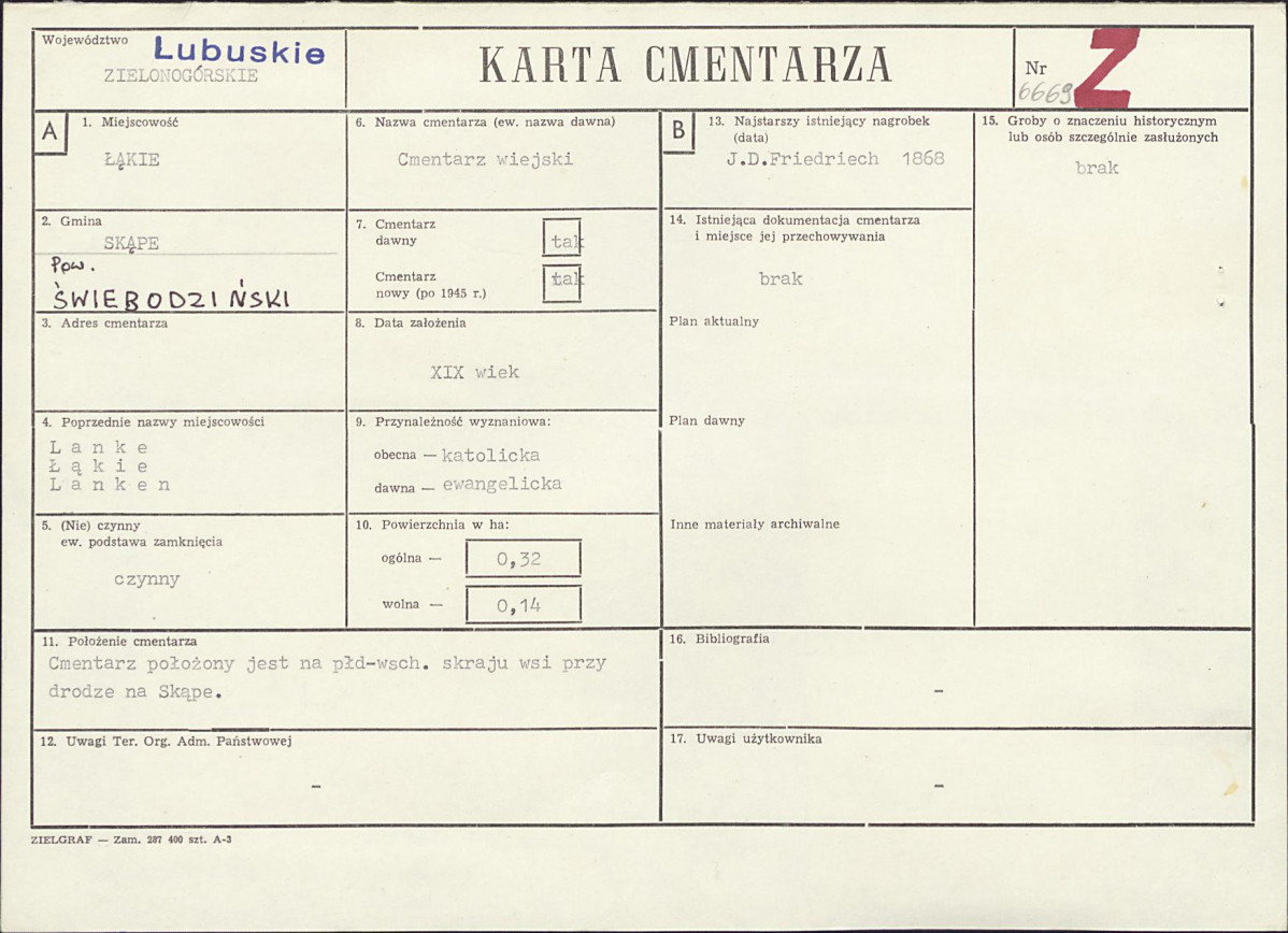 Karta cmentarza, skan nr 1