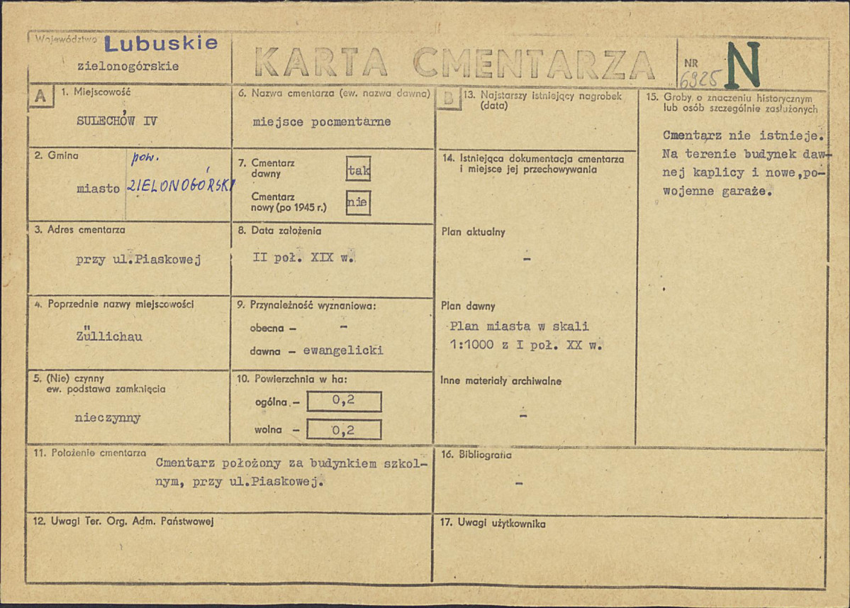 Karta cmentarza, skan nr 1