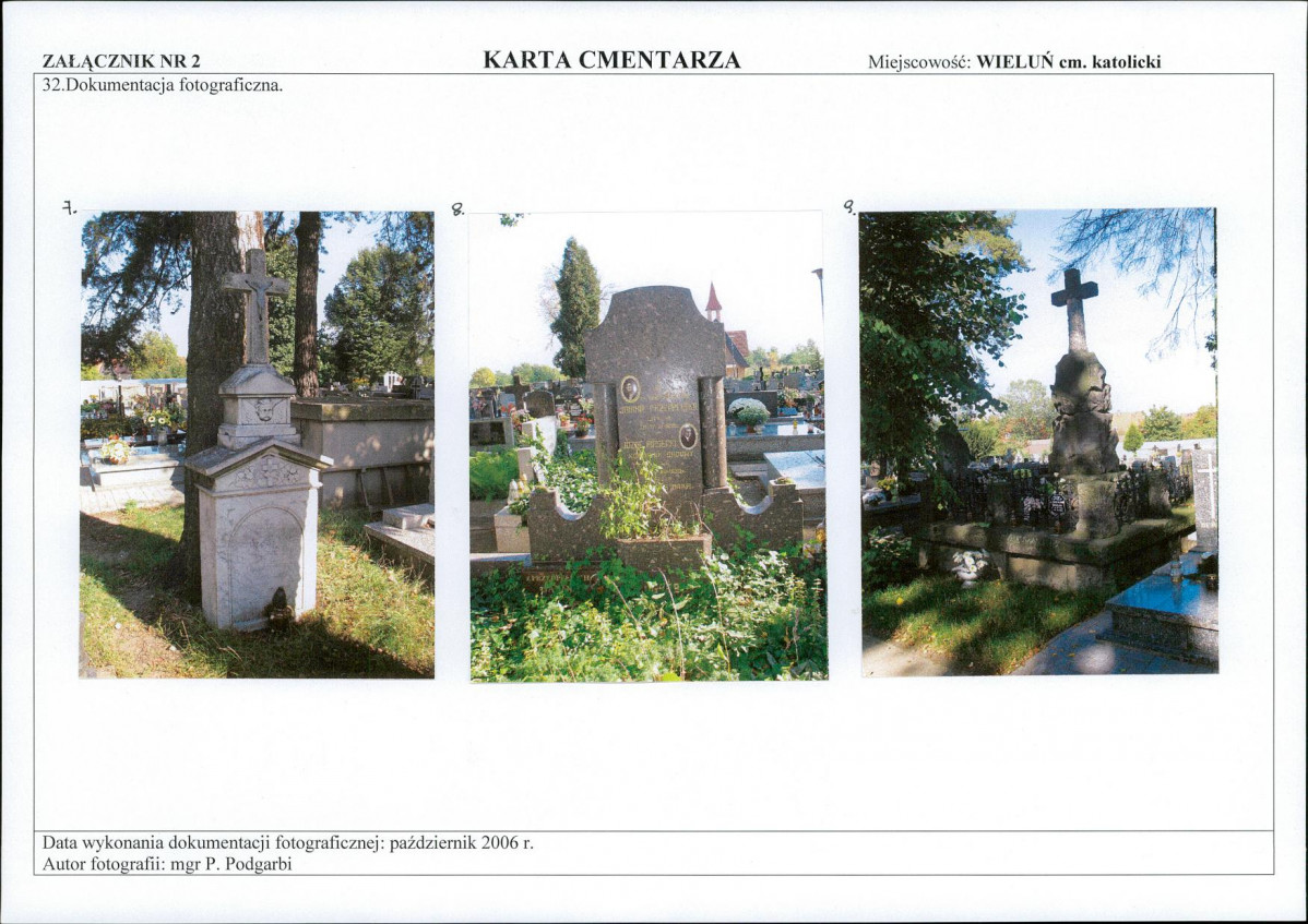 Karta cmentarza, skan nr 6