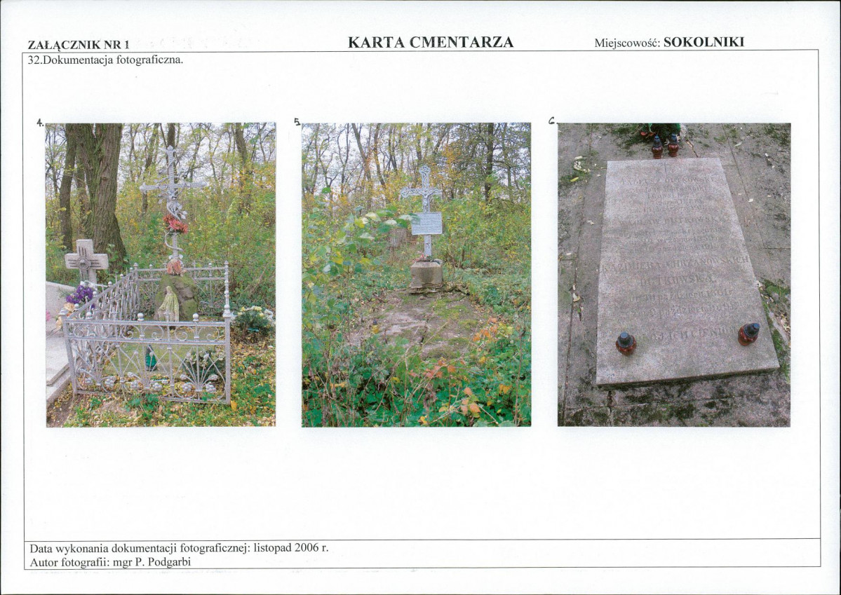 Karta cmentarza, skan nr 5