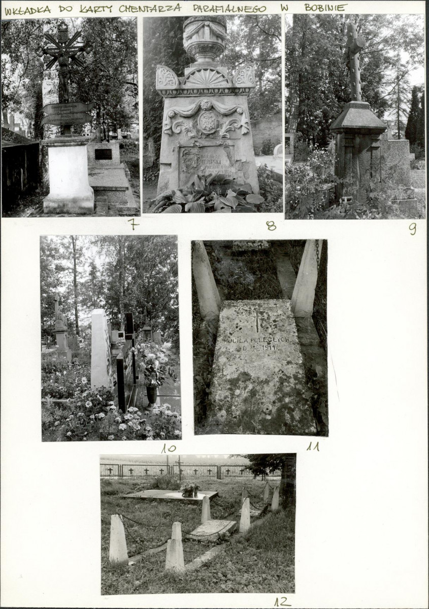Karta cmentarza, skan nr 5