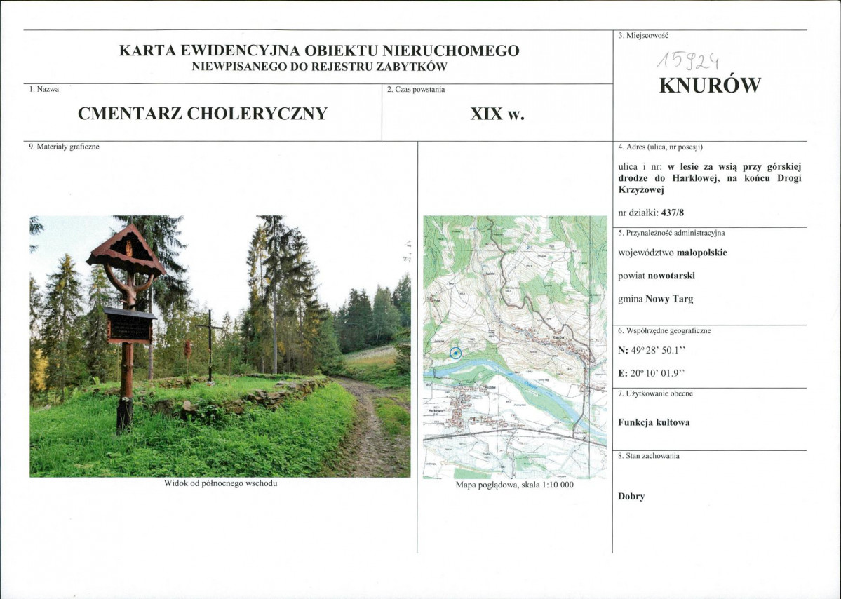 Karta cmentarza, skan nr 1