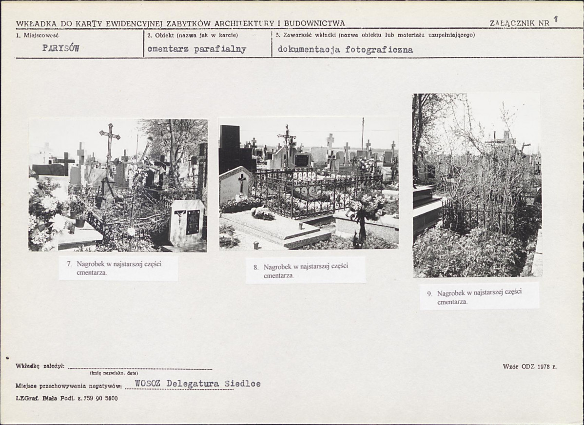 Karta cmentarza, skan nr 5