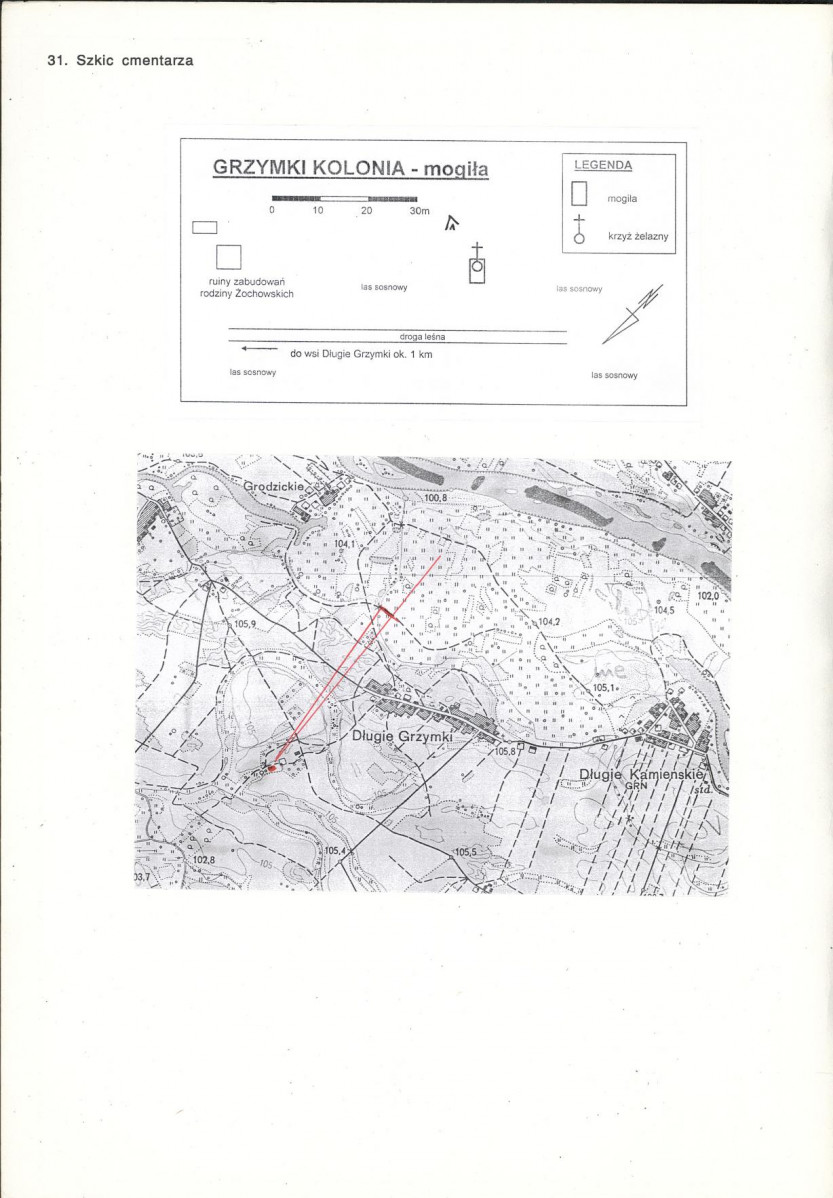 KC - Karta cmentarza, skan nr 3