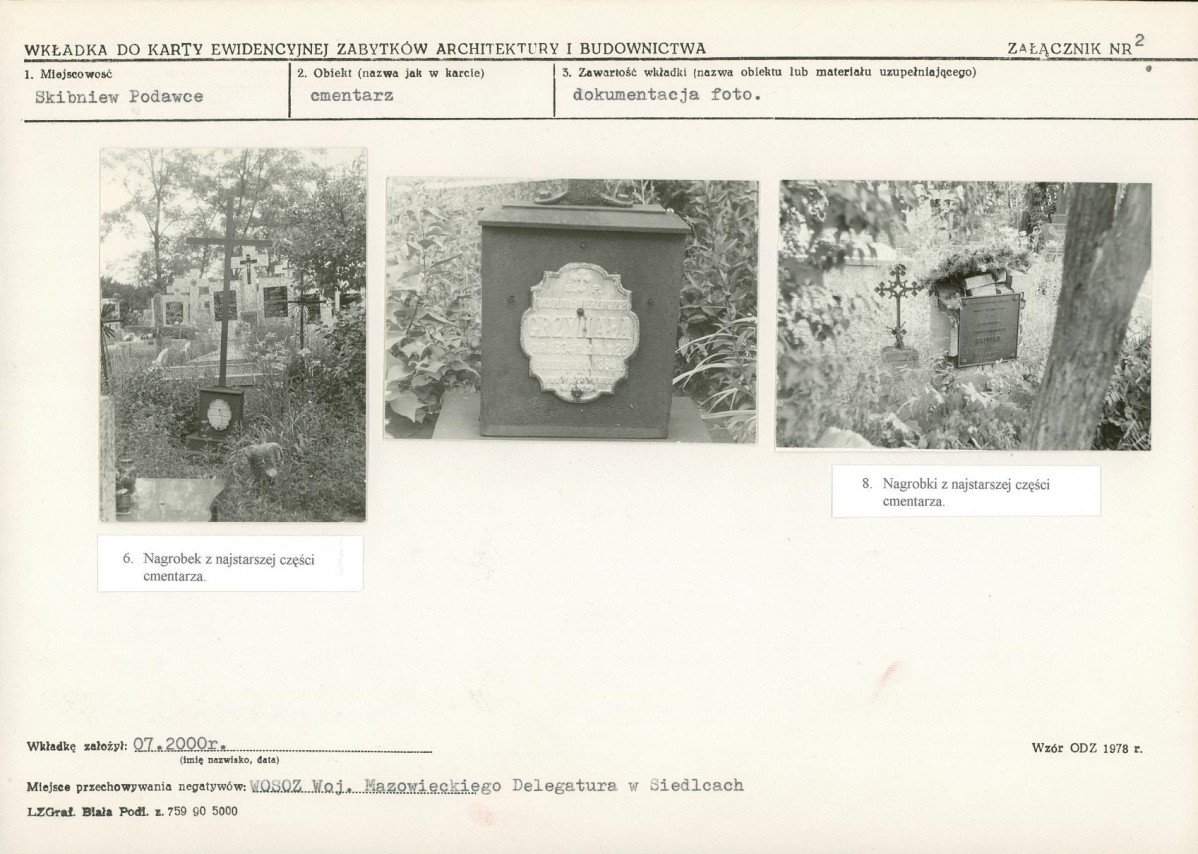 Karta cmentarza, skan nr 5