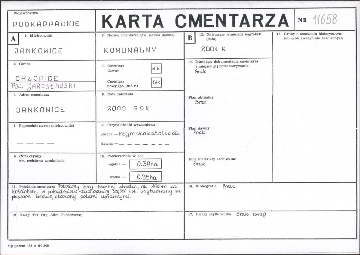 Karta cmentarza, skan nr 1