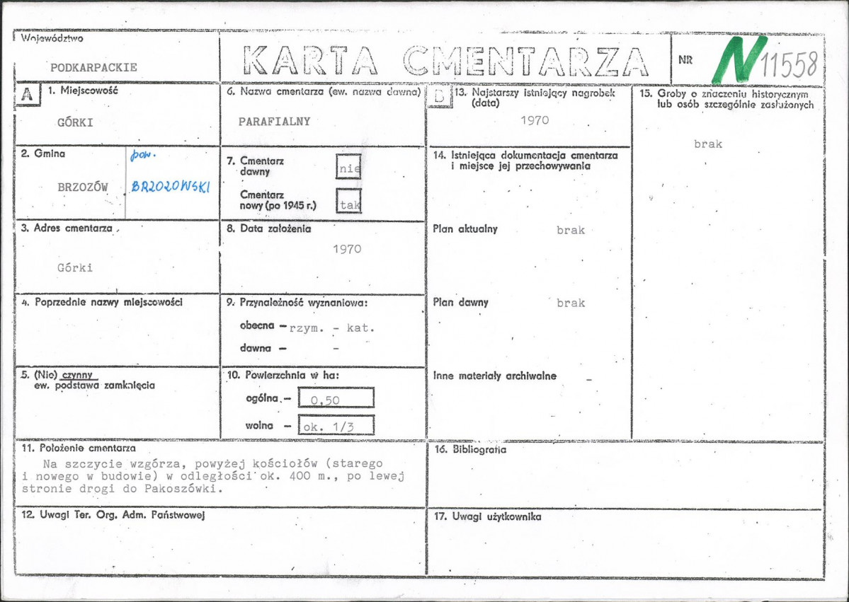 Karta cmentarza, skan nr 1