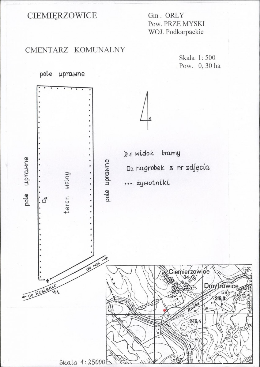 Karta cmentarza, skan nr 3