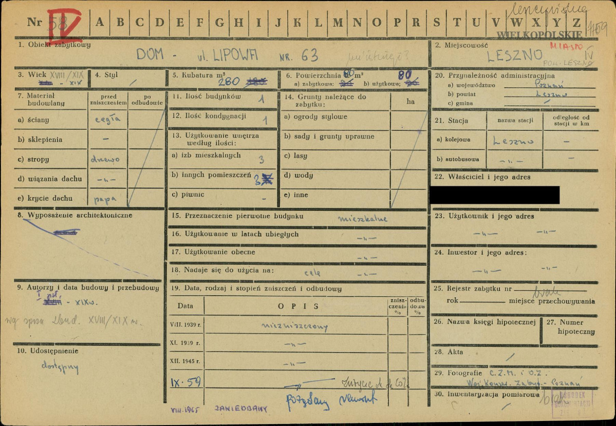 KZ - Karta zielona, skan nr 1