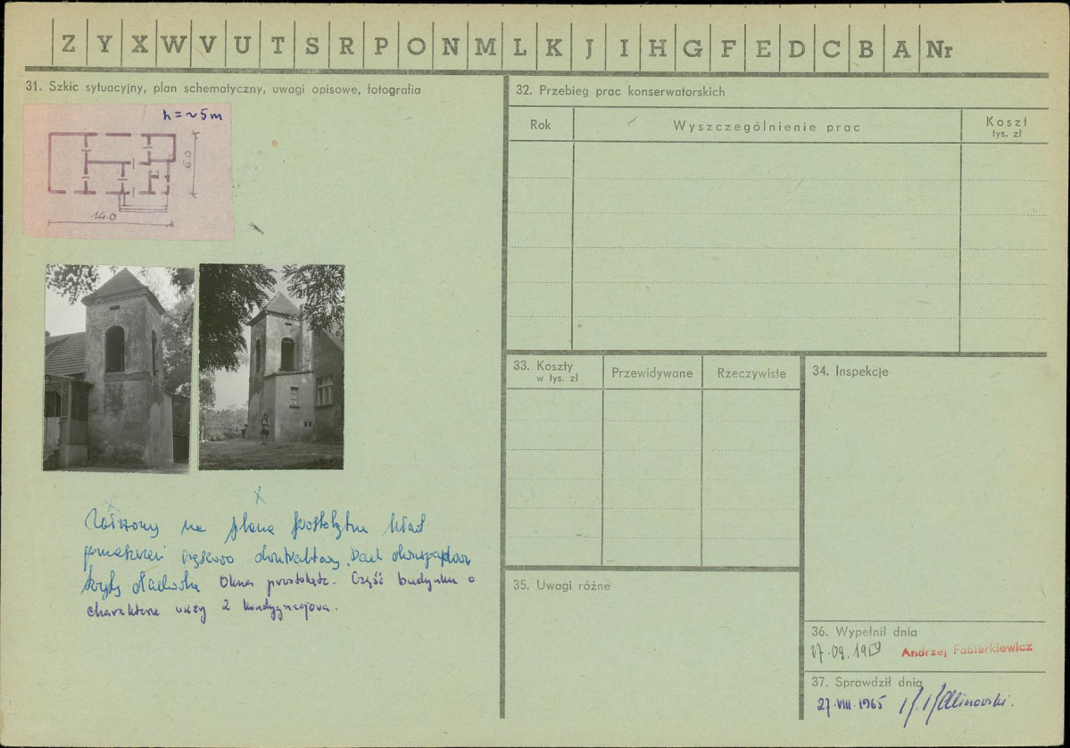 KZ - Karta zielona, skan nr 2