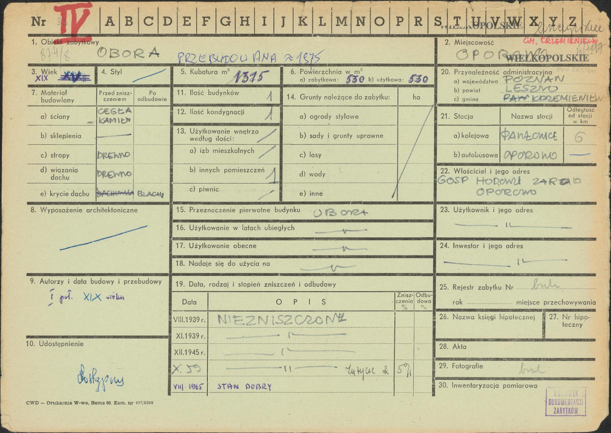 Karta zielona, skan nr 1